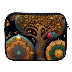 Trees Dream Generative Art Intricate Patterns Apple Ipad 2/3/4 Zipper Cases by Ravend