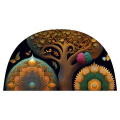 Trees Dream Generative Art Intricate Patterns Anti Scalding Pot Cap