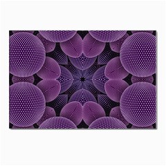 Geometric Shapes Geometric Pattern Flower Pattern Art Postcards 5  X 7  (pkg Of 10) by Ravend