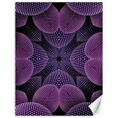 Geometric Shapes Geometric Pattern Flower Pattern Art Canvas 12  X 16  by Ravend