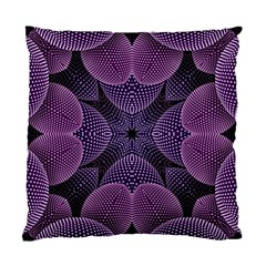 Geometric Shapes Geometric Pattern Flower Pattern Art Standard Cushion Case (two Sides) by Ravend