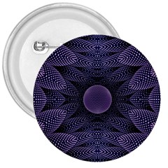 Gometric Shapes Geometric Pattern Purple Background 3  Buttons