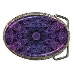 Gometric Shapes Geometric Pattern Purple Background Belt Buckles