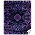 Gometric Shapes Geometric Pattern Purple Background Canvas 16  x 20  15.75 x19.29  Canvas - 1