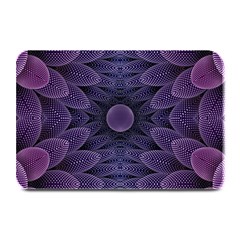 Gometric Shapes Geometric Pattern Purple Background Plate Mats