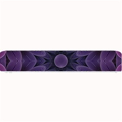 Gometric Shapes Geometric Pattern Purple Background Small Bar Mat by Ravend