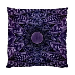 Gometric Shapes Geometric Pattern Purple Background Standard Cushion Case (One Side)