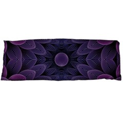 Gometric Shapes Geometric Pattern Purple Background Body Pillow Case (Dakimakura)