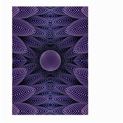 Gometric Shapes Geometric Pattern Purple Background Large Garden Flag (two Sides) by Ravend