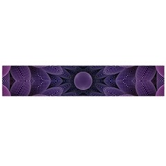 Gometric Shapes Geometric Pattern Purple Background Large Premium Plush Fleece Scarf 