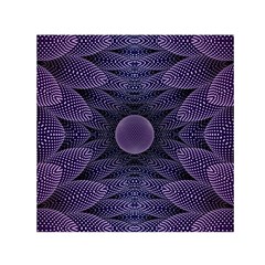 Gometric Shapes Geometric Pattern Purple Background Square Satin Scarf (30  x 30 )