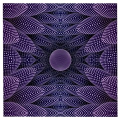 Gometric Shapes Geometric Pattern Purple Background Wooden Puzzle Square