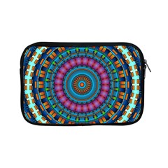 Mandela Kaleidoscope Squares Geometric Shapes Apple Ipad Mini Zipper Cases by Ravend