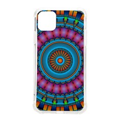 Mandela Kaleidoscope Squares Geometric Shapes Iphone 11 Pro Max 6 5 Inch Tpu Uv Print Case by Ravend