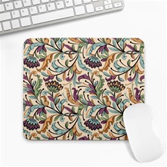 Wallpaper Floral Pattern Floral Wallpaper Background Large Mousepad by Ravend