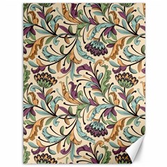 Wallpaper Floral Pattern Floral Wallpaper Background Canvas 36  x 48 