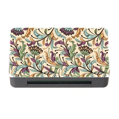 Wallpaper Floral Pattern Floral Wallpaper Background Memory Card Reader with CF