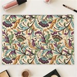 Wallpaper Floral Pattern Floral Wallpaper Background Cosmetic Bag (XXL) Back