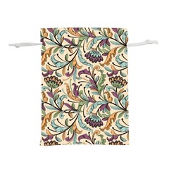 Wallpaper Floral Pattern Floral Wallpaper Background Lightweight Drawstring Pouch (L)