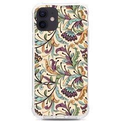 Wallpaper Floral Pattern Floral Wallpaper Background iPhone 12/12 Pro TPU UV Print Case