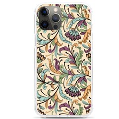 Wallpaper Floral Pattern Floral Wallpaper Background iPhone 12 Pro max TPU UV Print Case