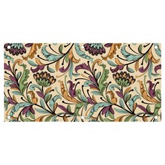 Wallpaper Floral Pattern Floral Wallpaper Background Banner And Sign 4  X 2  by Ravend