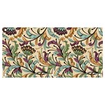 Wallpaper Floral Pattern Floral Wallpaper Background Banner and Sign 4  x 2  Front