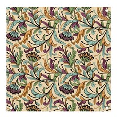 Wallpaper Floral Pattern Floral Wallpaper Background Banner And Sign 4  X 4  by Ravend