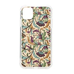 Wallpaper Floral Pattern Floral Wallpaper Background iPhone 11 TPU UV Print Case