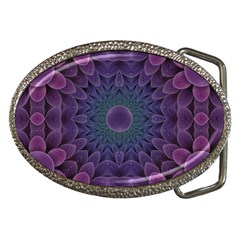 Geometric Shapes Geometric Pattern Flower Pattern Belt Buckles by Ravend