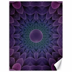 Geometric Shapes Geometric Pattern Flower Pattern Canvas 18  X 24  by Ravend