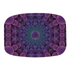 Geometric Shapes Geometric Pattern Flower Pattern Mini Square Pill Box by Ravend