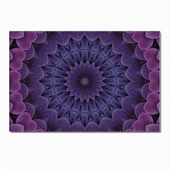 Shape Geometric Symmetrical Symmetry Postcard 4 x 6  (pkg Of 10) by Ravend