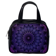 Shape Geometric Symmetrical Symmetry Classic Handbag (one Side) by Ravend