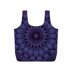 Shape Geometric Symmetrical Symmetry Full Print Recycle Bag (s)