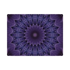 Shape Geometric Symmetrical Symmetry One Side Premium Plush Fleece Blanket (mini)