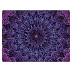 Shape Geometric Symmetrical Symmetry One Side Premium Plush Fleece Blanket (extra Small)