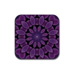 Shape Geometric Symmetrical Symmetry Wallpaper Rubber Coaster (square) by Ravend