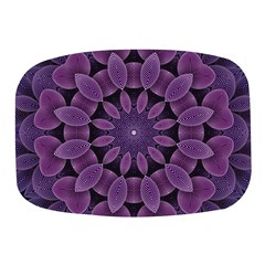 Shape Geometric Symmetrical Symmetry Wallpaper Mini Square Pill Box by Ravend