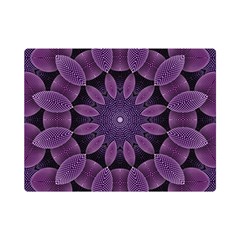 Shape Geometric Symmetrical Symmetry Wallpaper One Side Premium Plush Fleece Blanket (mini)