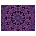 Shape Geometric Symmetrical Symmetry Wallpaper Premium Plush Fleece Blanket (Extra Small) 40 x30  Blanket Back