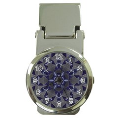 Kaleidoscope Geometric Pattern Geometric Shapes Money Clip Watches by Ravend