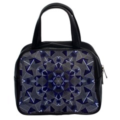 Kaleidoscope Geometric Pattern Geometric Shapes Classic Handbag (two Sides) by Ravend