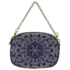 Kaleidoscope Geometric Pattern Geometric Shapes Chain Purse (two Sides) by Ravend