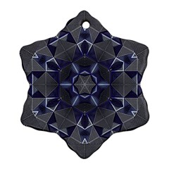 Kaleidoscope Geometric Pattern Geometric Shapes Ornament (snowflake) by Ravend