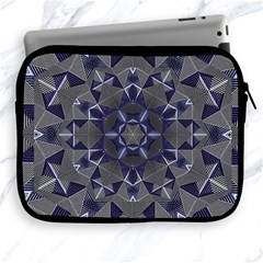 Kaleidoscope Geometric Pattern Geometric Shapes Apple Ipad 2/3/4 Zipper Cases by Ravend