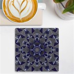 Kaleidoscope Geometric Pattern Geometric Shapes UV Print Square Tile Coaster  Front