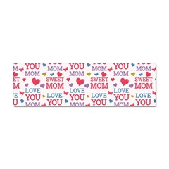 Love Mom Happy Mothers Day I Love Mom Graphic Sticker (bumper) by Ravend