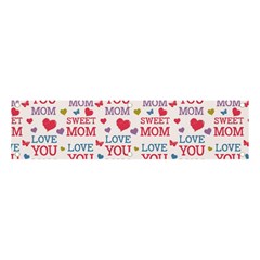 Love Mom Happy Mothers Day I Love Mom Graphic Banner And Sign 4  X 1  by Ravend