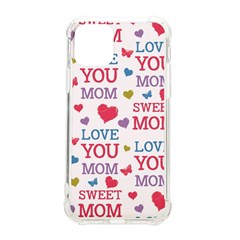 Love Mom Happy Mothers Day I Love Mom Graphic Iphone 11 Pro 5 8 Inch Tpu Uv Print Case by Ravend